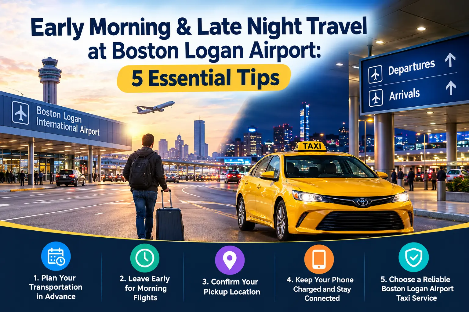 Early Morning & Late Night Travel at Boston Logan Airport: 5 Essential Tips